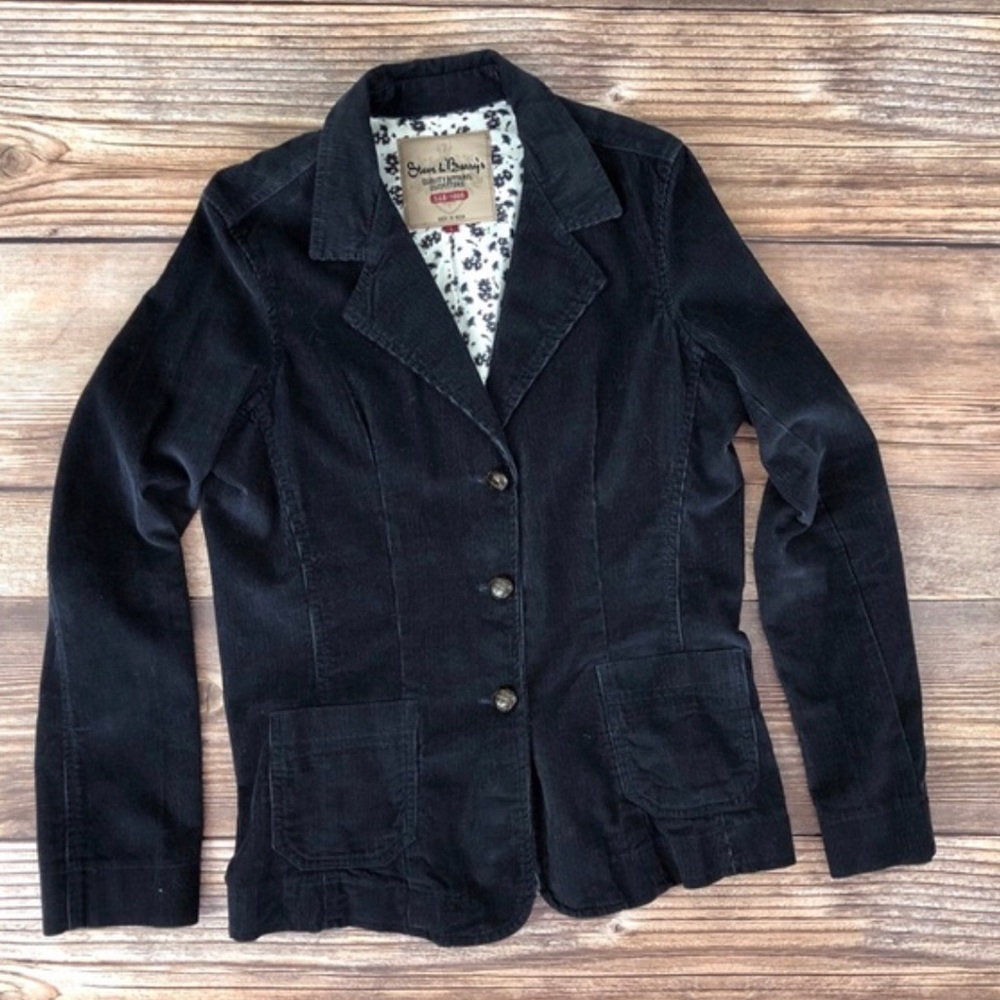 Steve & Barry’s Vintage Corduroy Navy Blazer